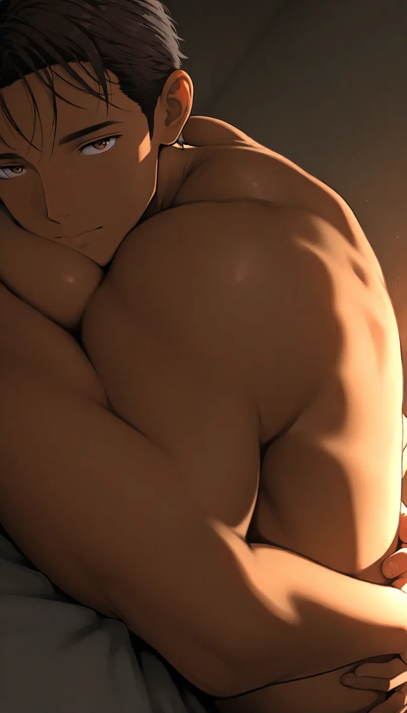 Intimate Cuddle Scene