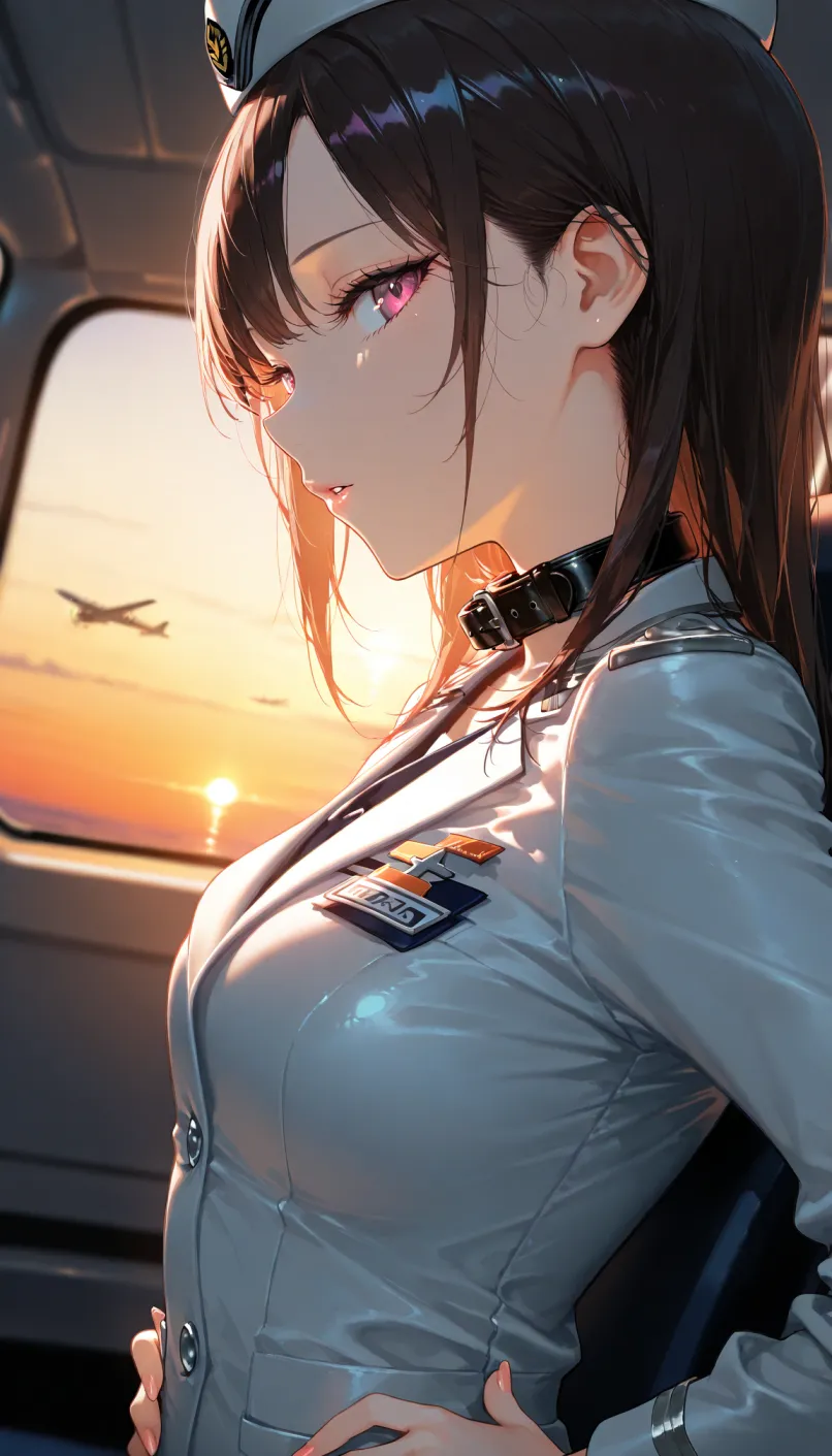 Seductive Stewardess