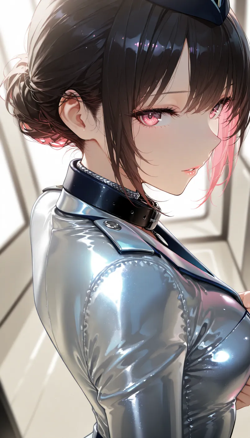 Alluring Flight Attendant
