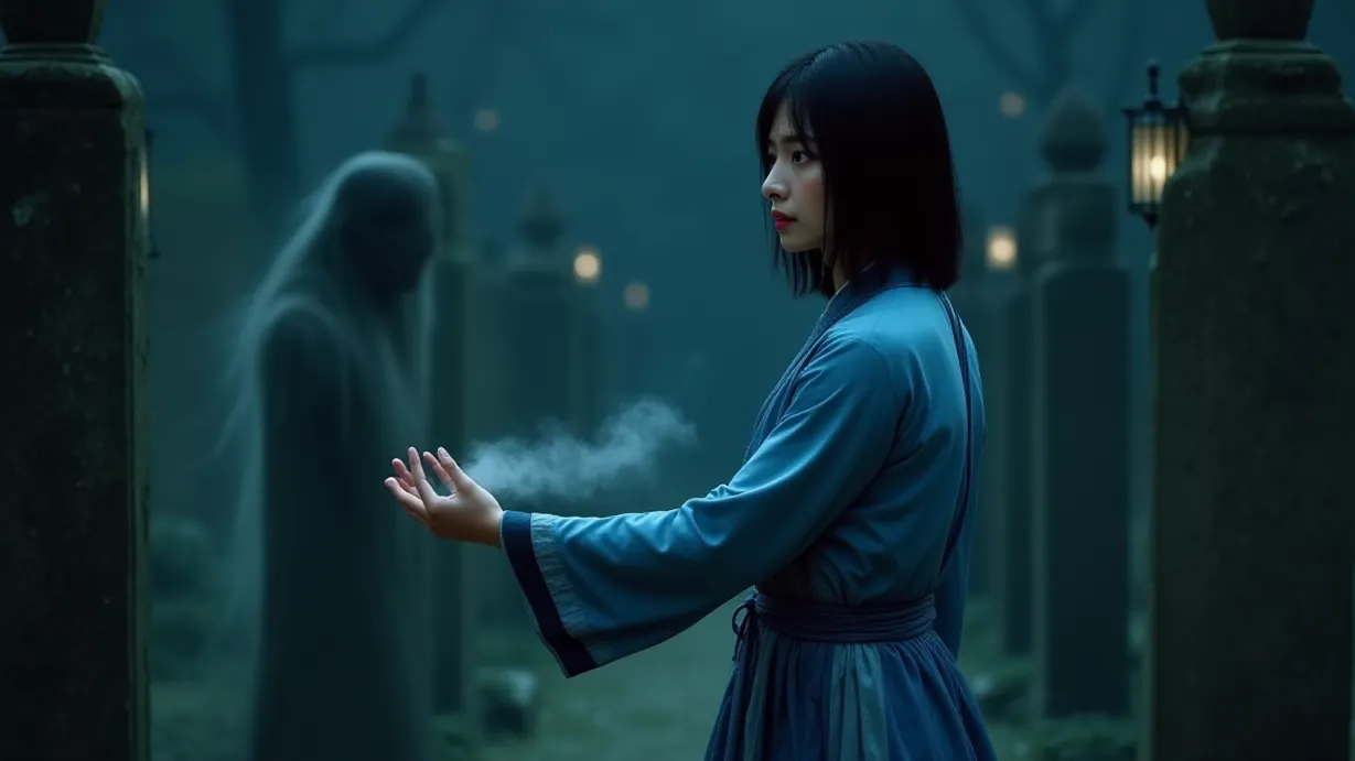 墓地里的鬼魂