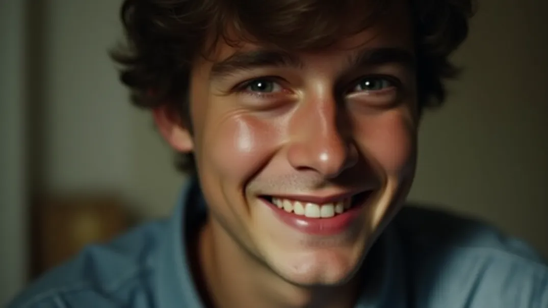 Young Man Close-Up