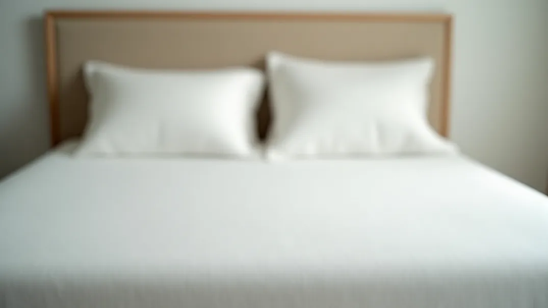 Pristine White Bed