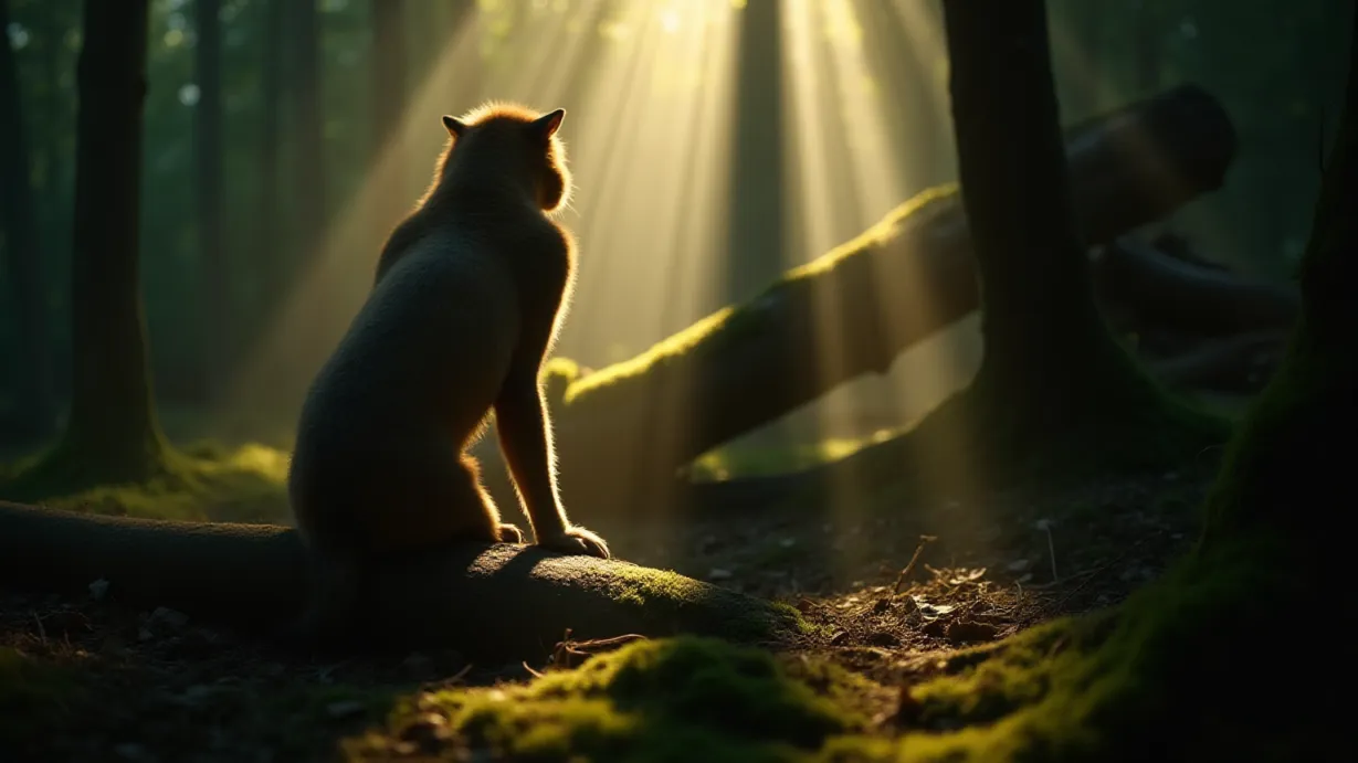 The Lynx And His Friends