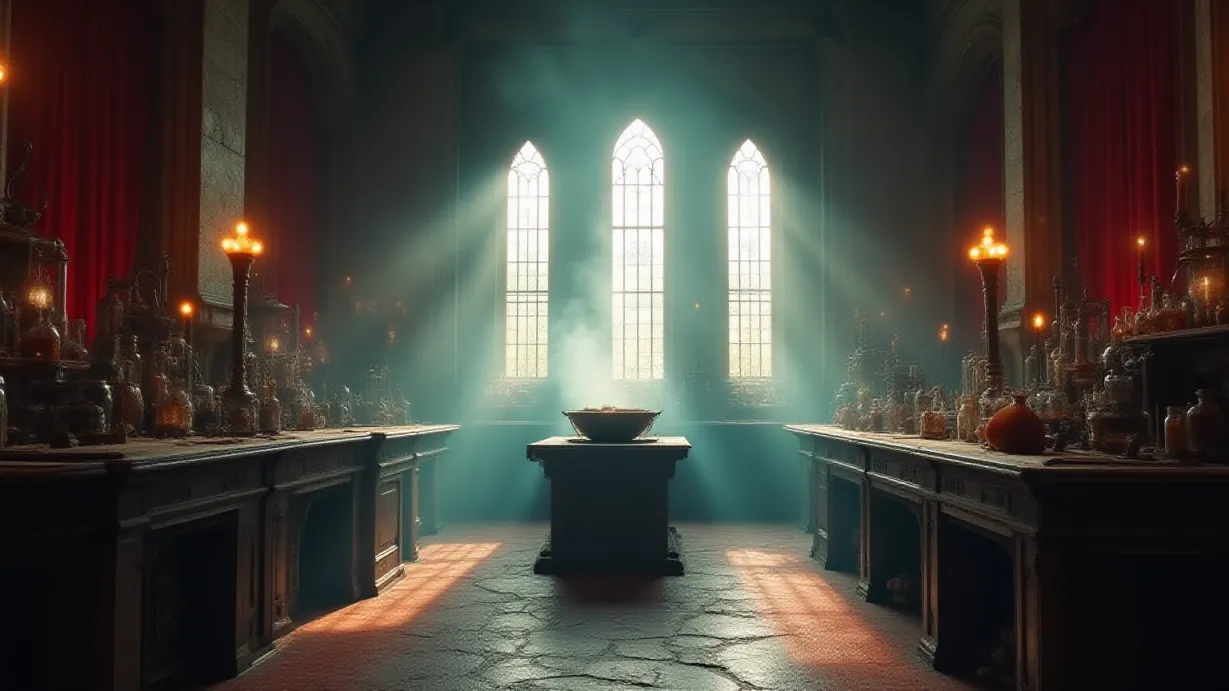 Mysterious Alchemy at the Burning Dawn Academy