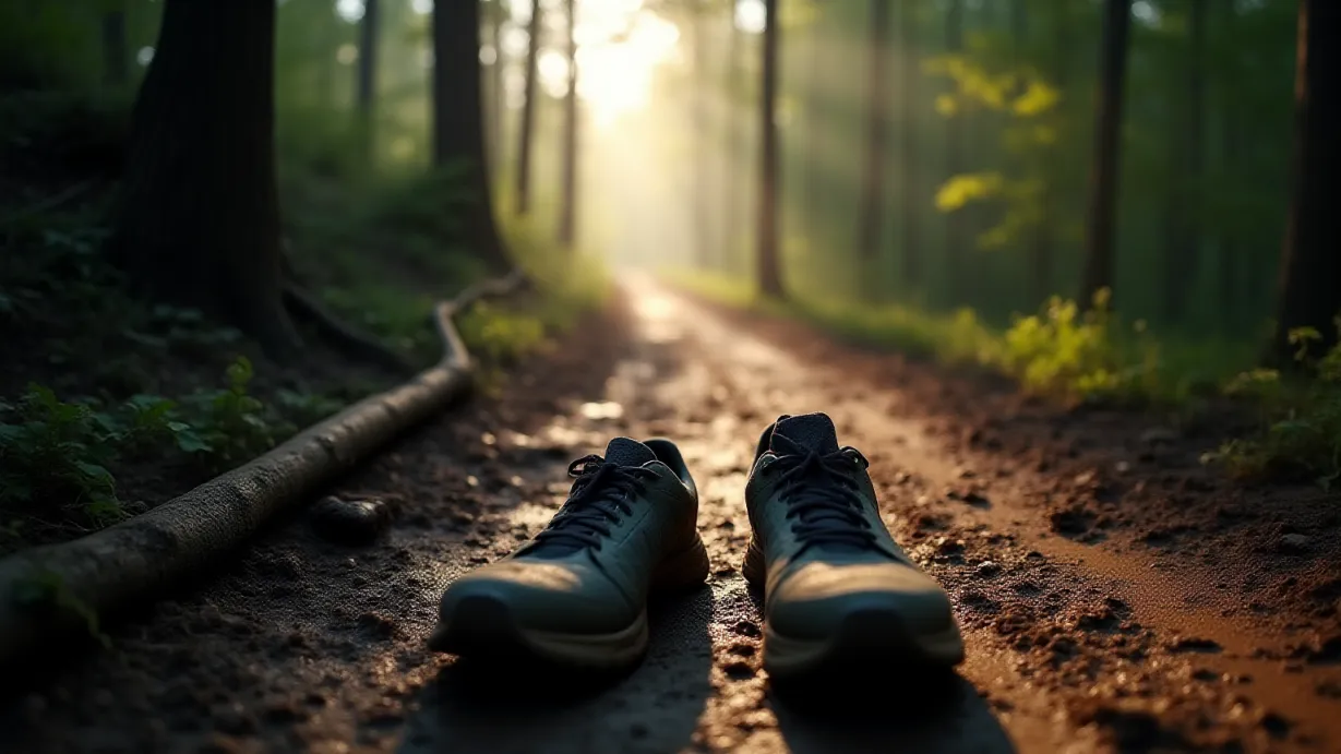 The Boy And His Broken Sneakers