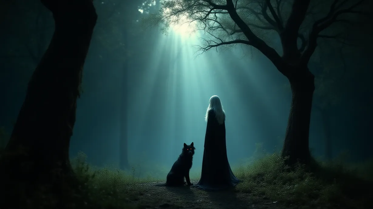 The Witch And The Tarot Card Men