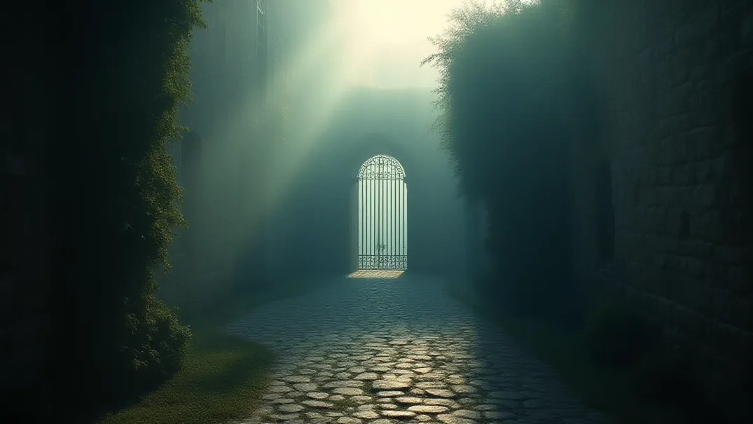 神秘的意大利别墅庭院