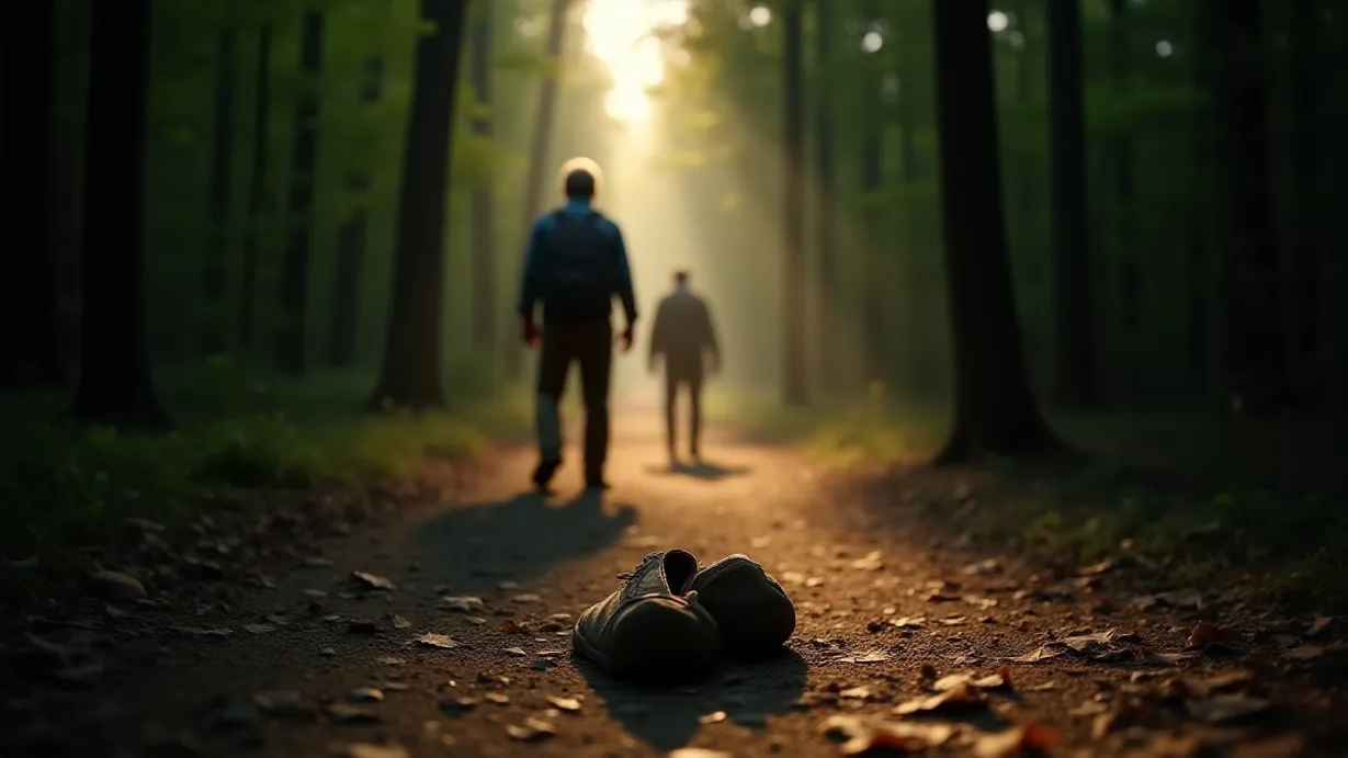 The Boy And His Broken Sneakers