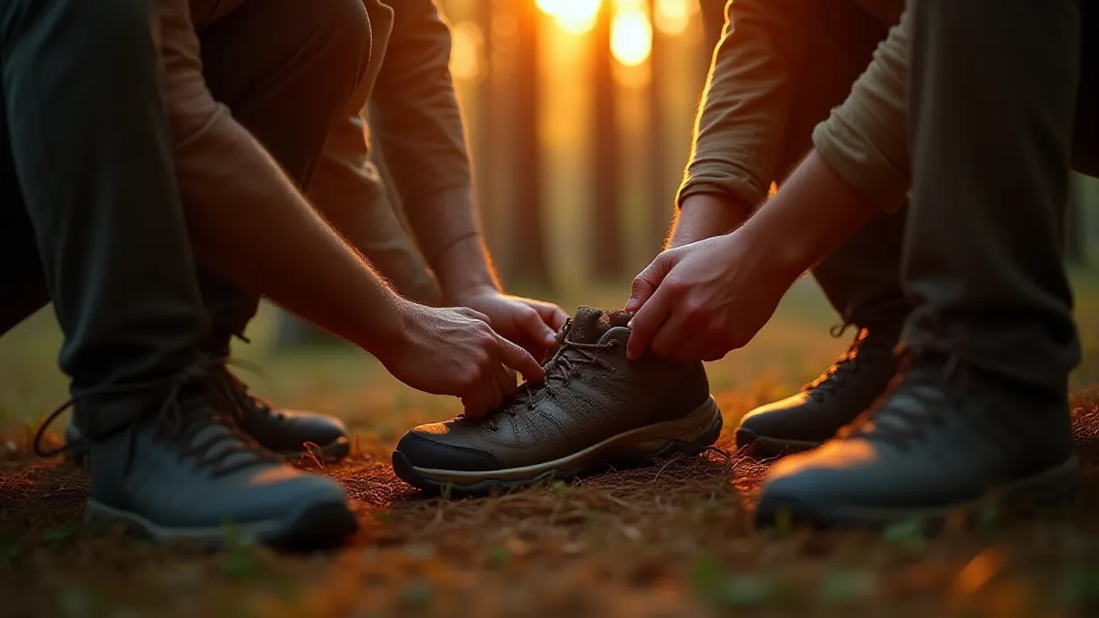 The Boy And His Broken Sneakers