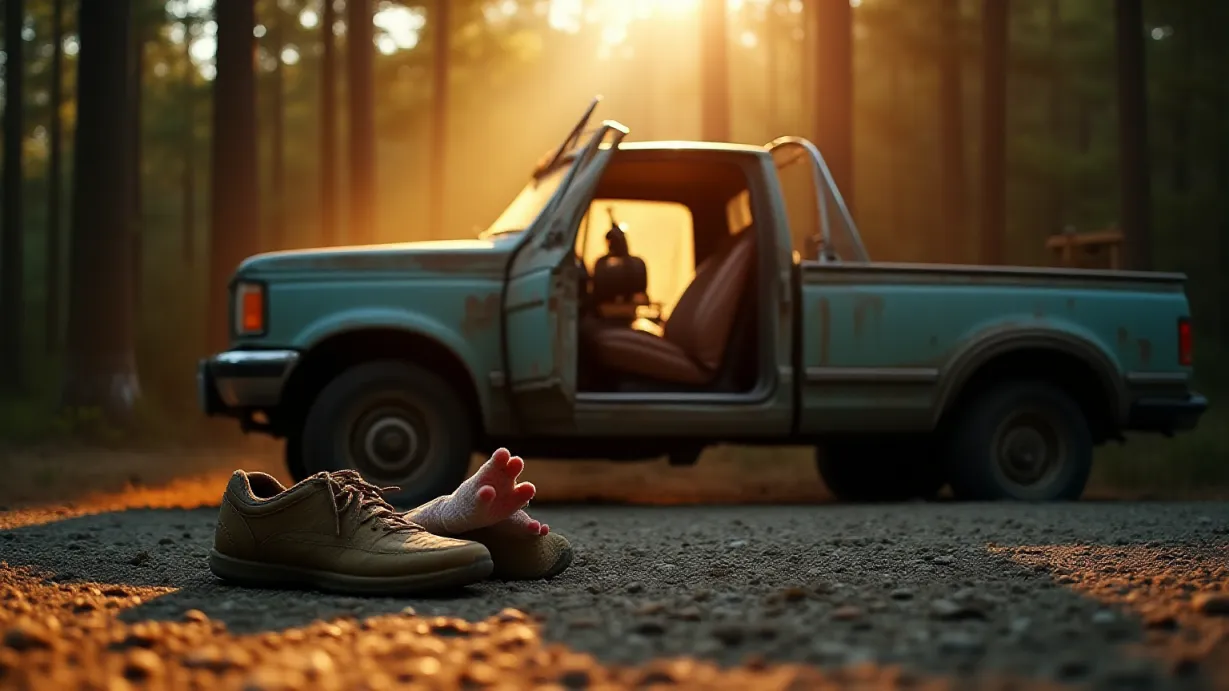 The Boy And His Broken Sneakers