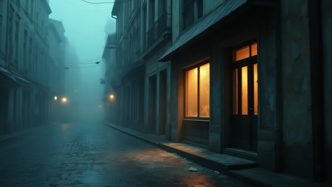 陰森的烘焙店場景