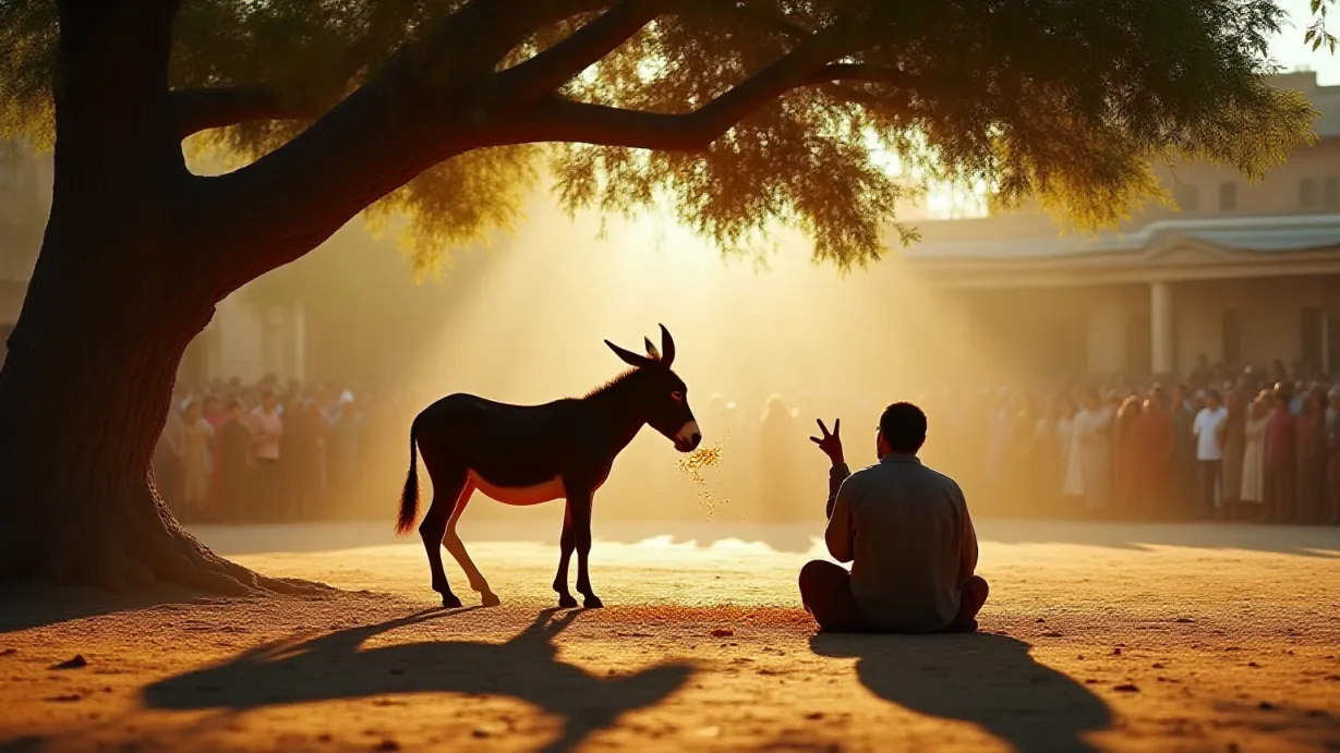 The Story of Mulla Nasruddin and the Donkey