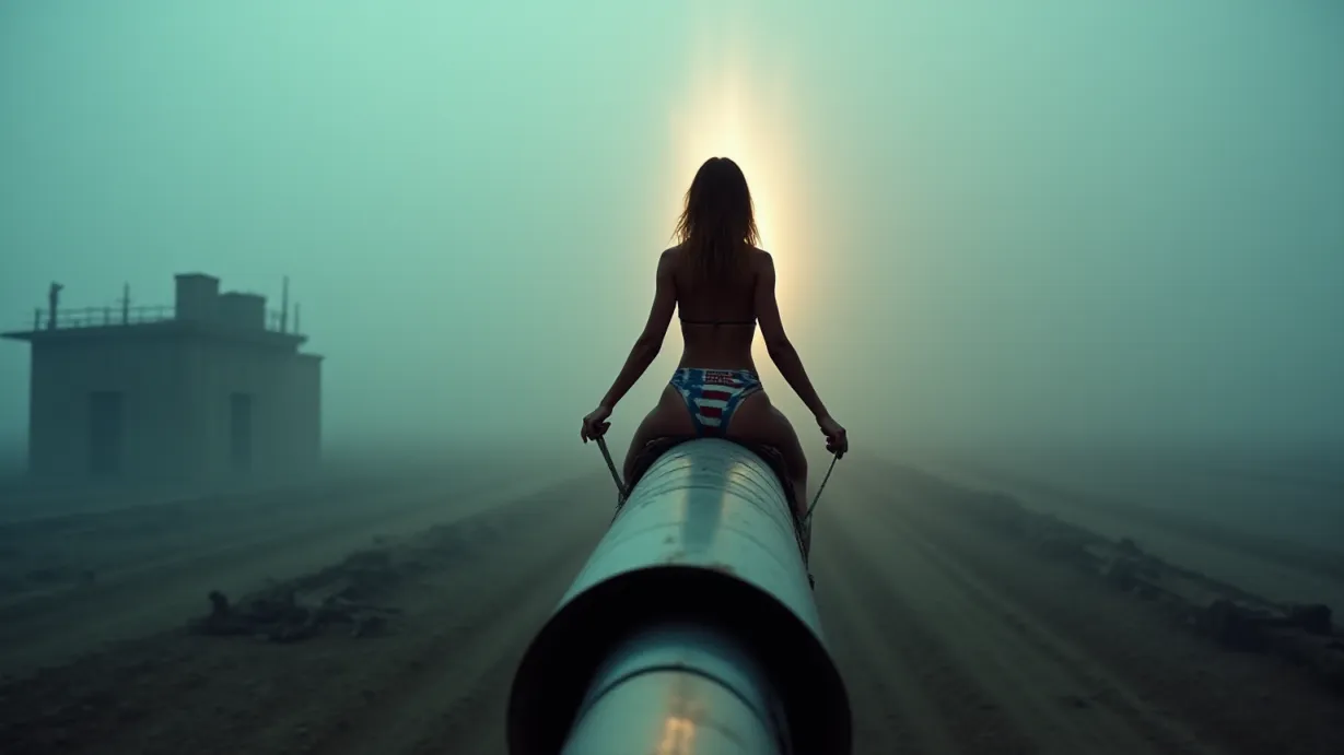 Riding On A Missile To Her Death
