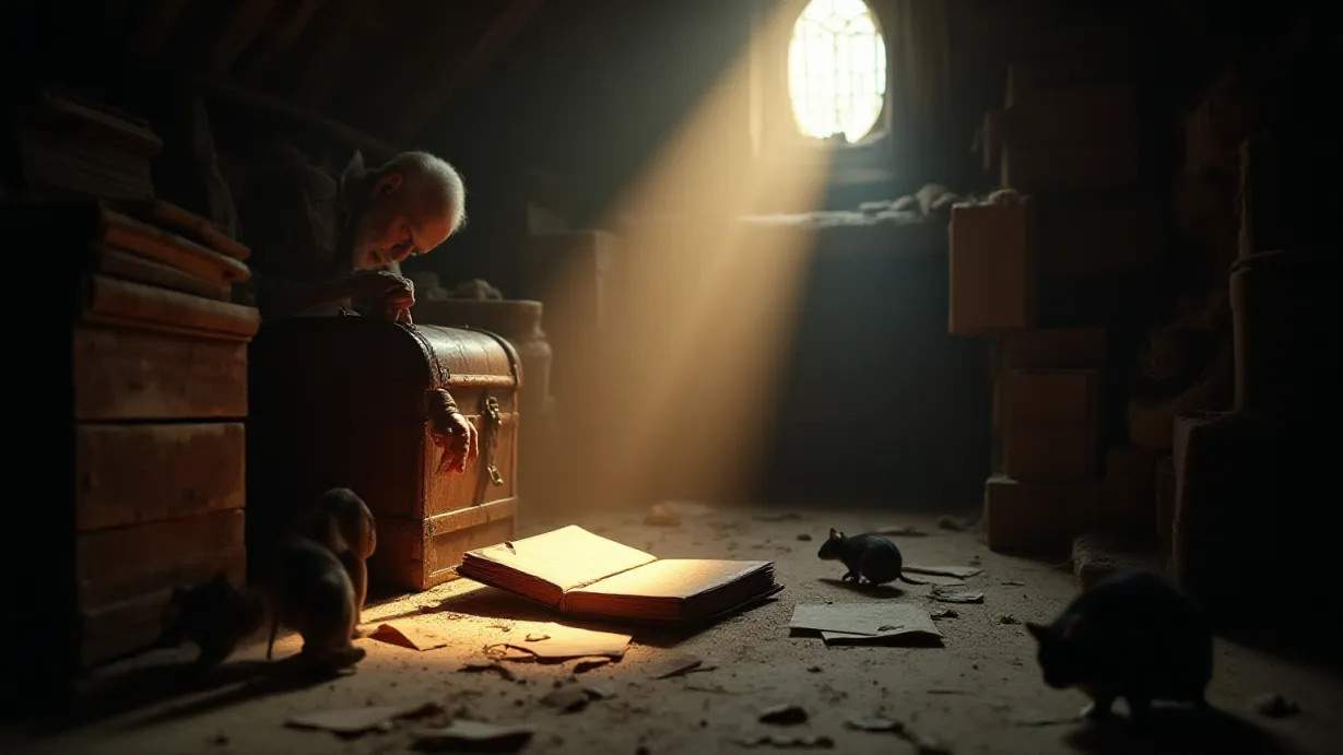 The Cat And The Mouse Who Cared For A Baby Elf