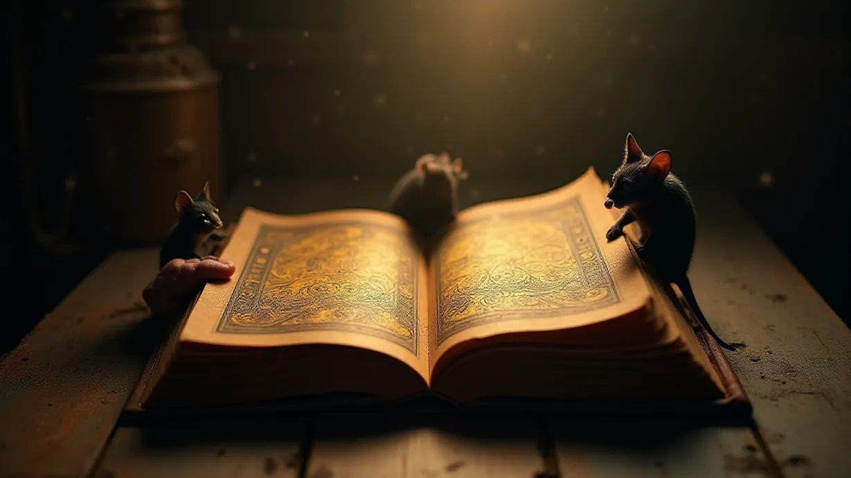 The Cat And The Mouse Who Cared For A Baby Elf