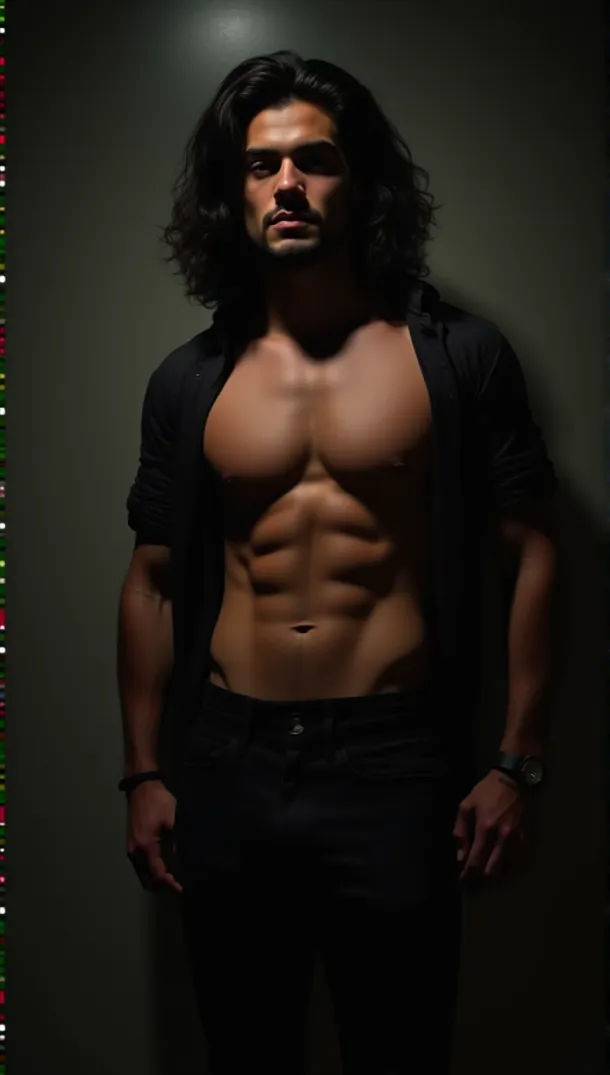 Figure Masculine Séduisante