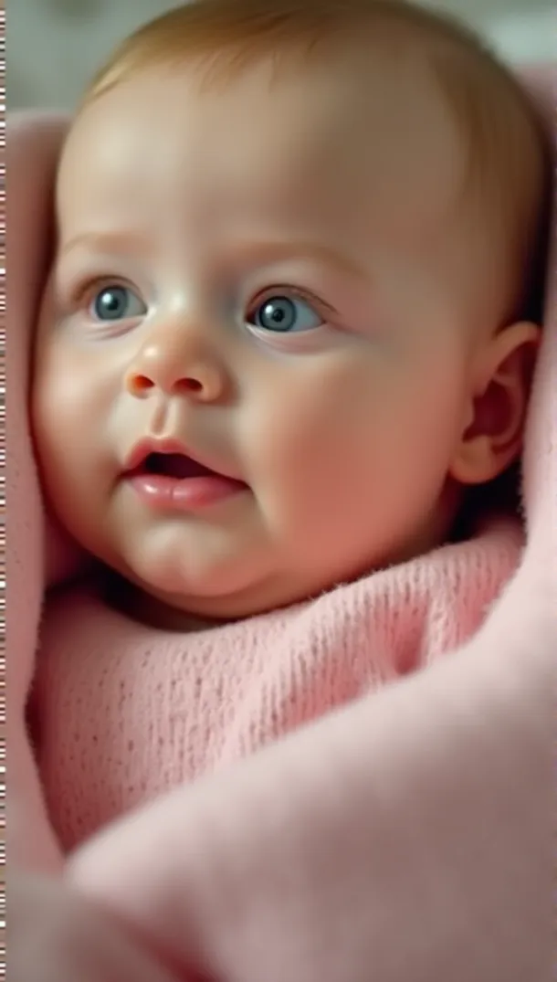 Newborn in Pink Stroller