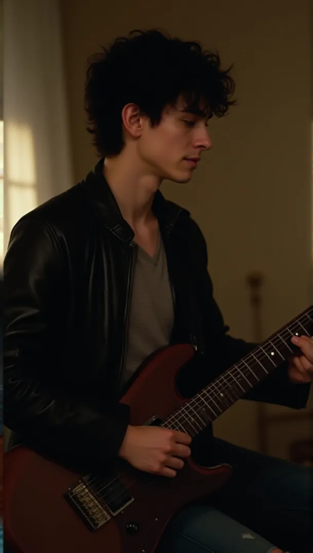 Jeune Musicien Masculin