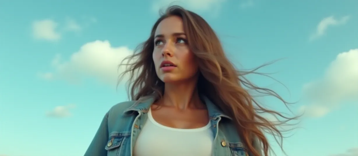 Image The captivating realistic cover of "The Giant Ssbbw Mom" features a close-up of a young woman with long, wavy brown hair, her blue eyes wide with a mix of wonder and determination. She's dressed in a casual white tank top and denim jacket, the wind gently blowing through her hair as she gazes upwards. Dominating the background is a vast, open sky filled with swirling clouds, hinting at the immense possibilities and challenges that lie ahead. The title, "The Giant Ssbbw Mom," is emblazoned across the top in bold, playful lettering, giving a sense of scale and hinting at the story's unique blend of size transformation and familial support.
