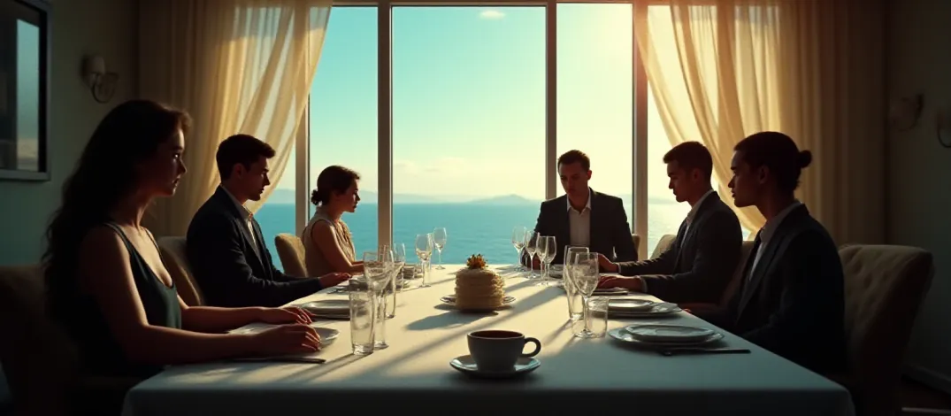 Der Tisch des Suspense